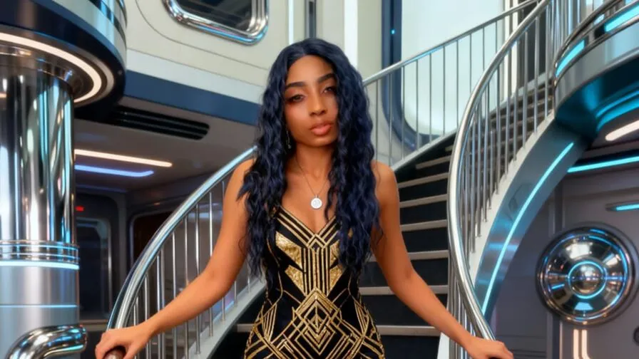 AnnaBrownis - ebony cam model